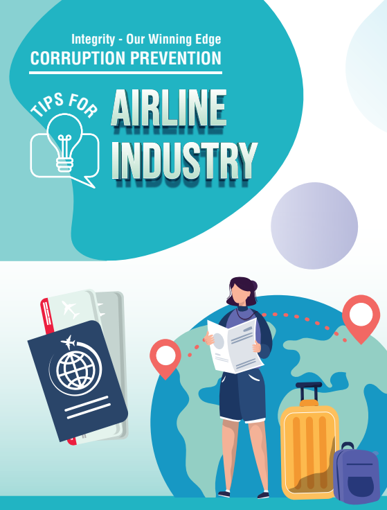 Airline pamphlet